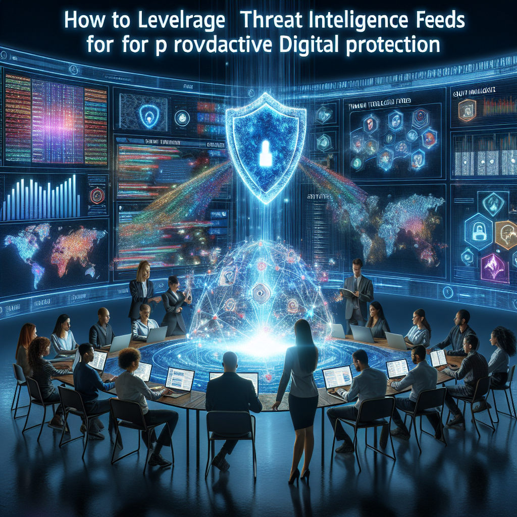 People discussing threat intelligence for digital protection