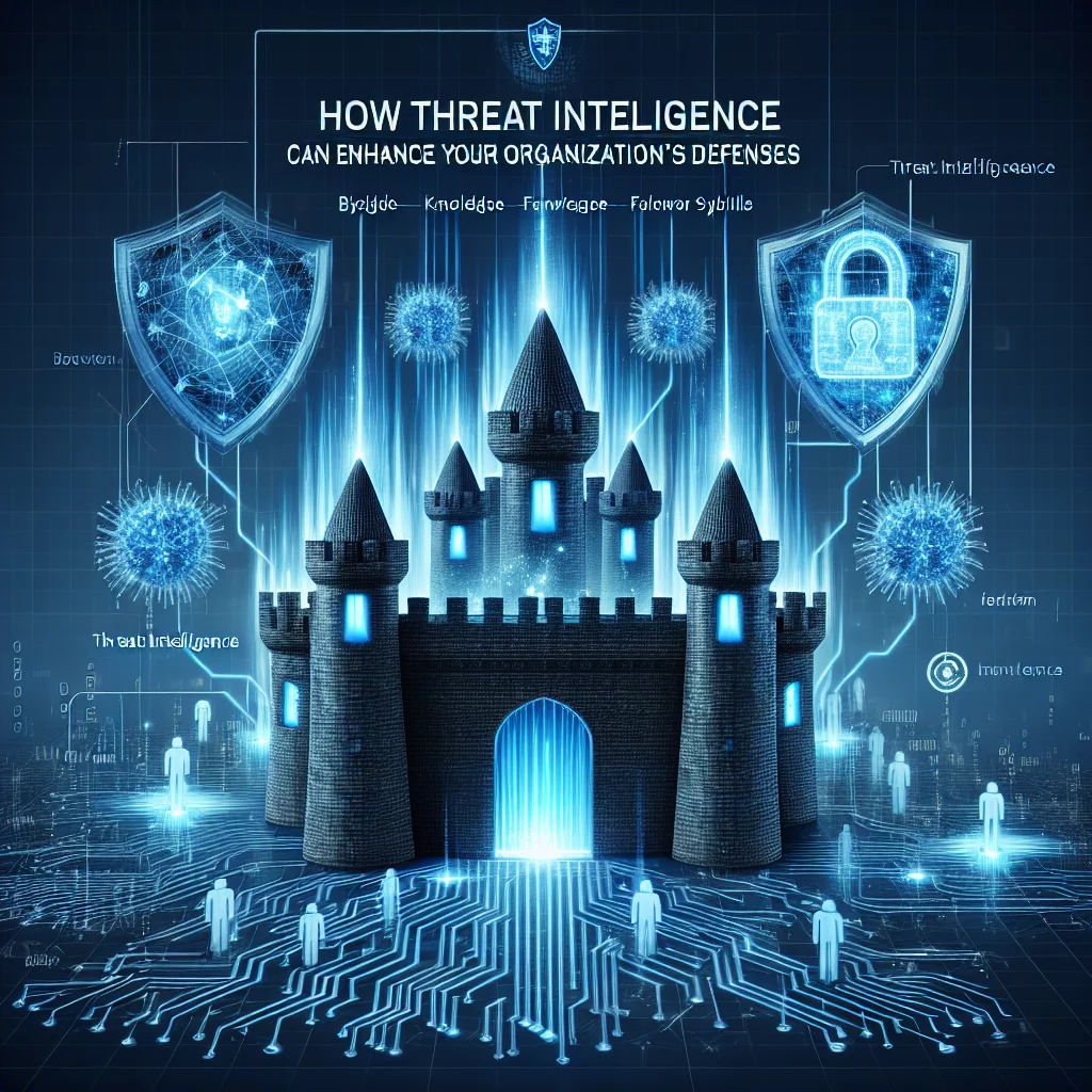 Threat intelligence enhances organization's cybersecurity defenses.