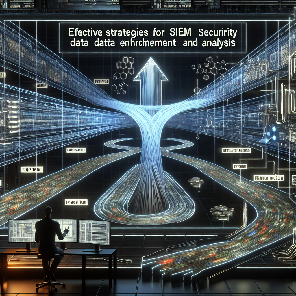 SIEM security data analysis strategies.