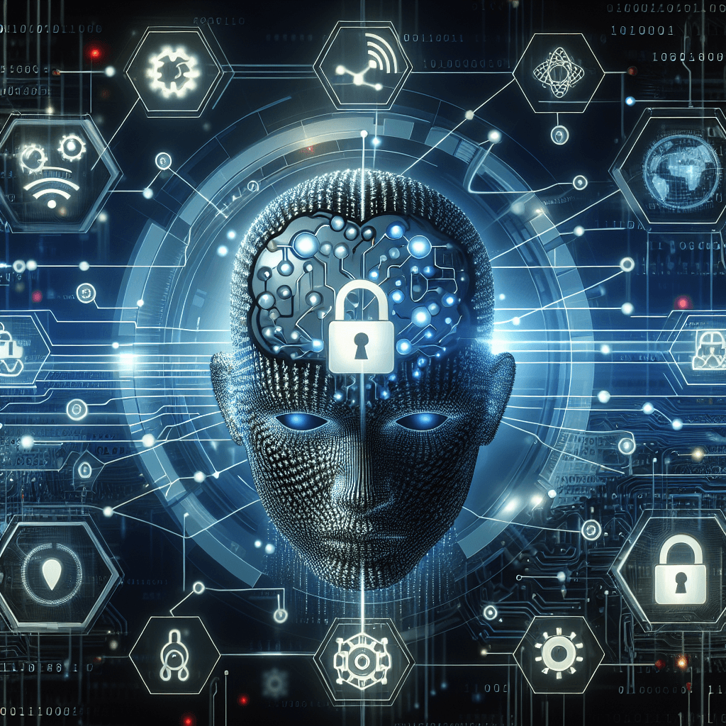 Digital brain with cybersecurity elements