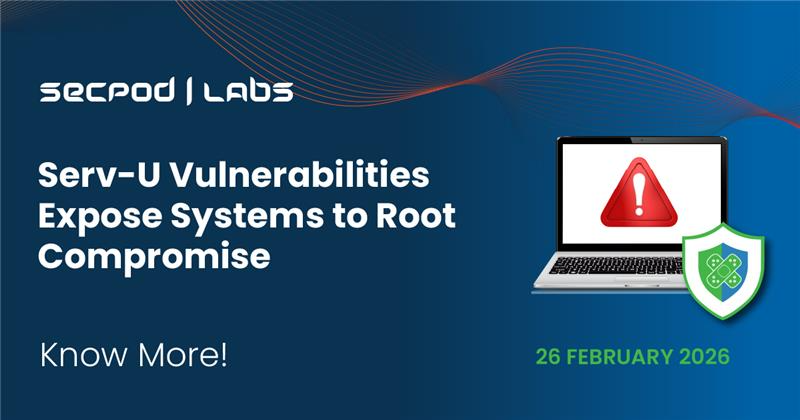 Serv-U flaws leave systems vulnerable to potential root compromise