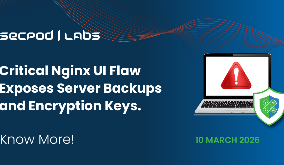 Nginx UI vulnerability puts server backups and encryption keys at risk