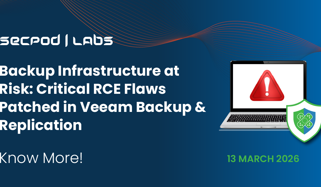 Protect your backup infrastructure: Essential RCE vulnerabilities patched in Veeam Backup & Replication