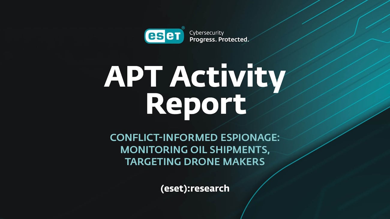 Unveiling ESET's APT Insights: The Activity Report for Q4 2025–Q1 2026